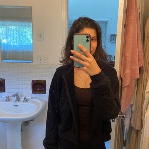 TNA AIRY FLEEECE ZIP UP HOODIE